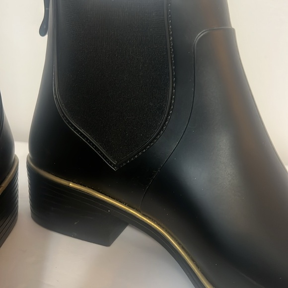 Kate spade Rain Black Ankle Boots sz 10 - Picture 11 of 16